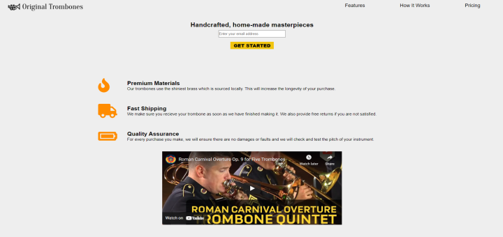 trombones Website